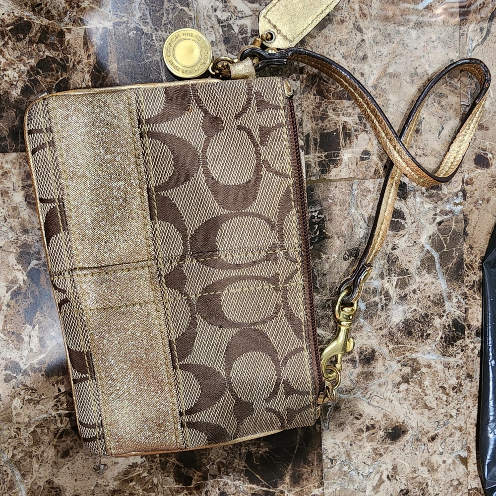 Coach Wristlet - Picture 2 of 3